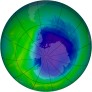 Antarctic Ozone 2010-10-23